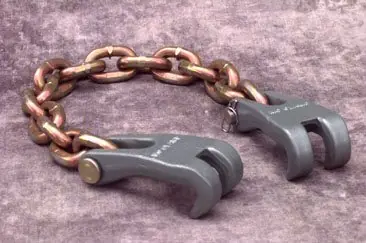 Trusted Brand Mo-Clamp | 4152 | Two Single Claw Hooks w/ Chain