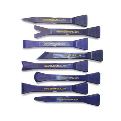 Buy Direct Brown Aviation Tool | ATH8PC | 8 Piece Set of Heavy Duty Sealant Scrapers
