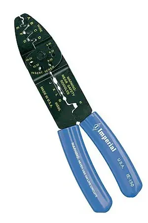 Imperial | IE-150 | Upfront Crimper - Terminal Crimping Tool Free Shipping