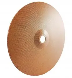 Sale AES Industries | 559 | 9" Diameter Standard Phenolic Backing Plate