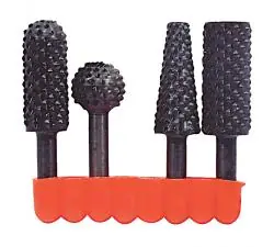 Secure Checkout AES Industries | 37670 | 4 Piece Rotary Burr Set