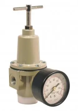 Markdown AES Industries | 1150 | Air Pressure Regulator with 160-PSI Gauge