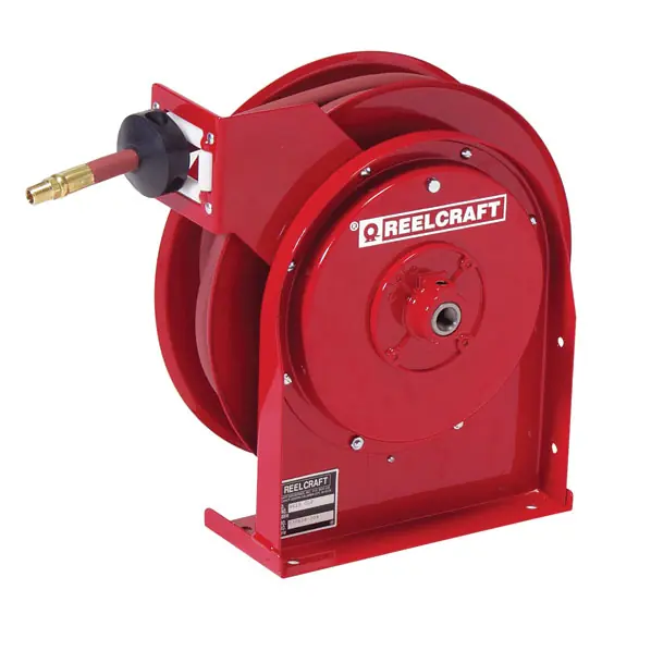 Reelcraft | 4625OLP | Series 4000 Spring Retractable Air Hose Reel / Water Hose Reel 3 Secure Checkout