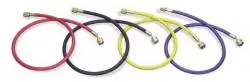 Mastercool | 49264-72 | 72" High Pressure Yellow Hose with Automatic Shut Off Valve Fitt Premium
