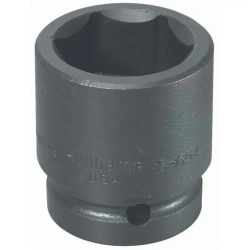 Final Sale J.H. Williams | JHW7-676 | 1" Drive 6-Point SAE 2-3/8" Impact Shallow Socket