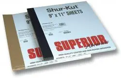 Next Day Delivery Superior Abrasives | | RESIN CLOTH SHEET 9X11 150J G-PK/50*