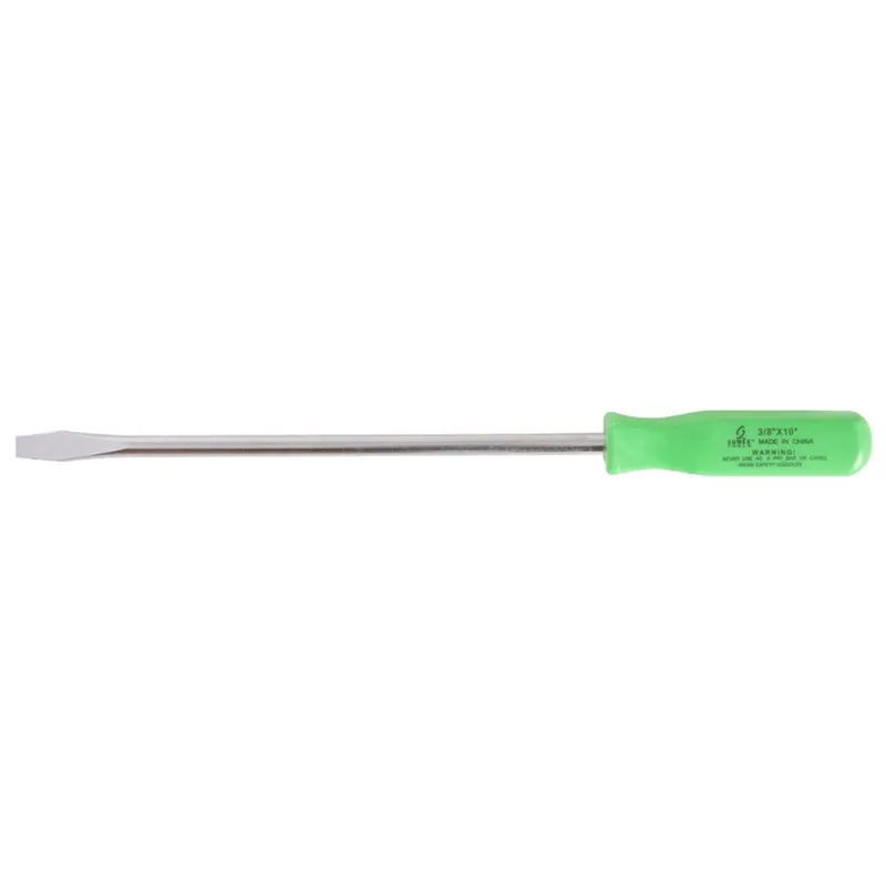 Luxury Sunex Tools | 98221 | 3/8\\" x 10\\" Slotted Screwdriver