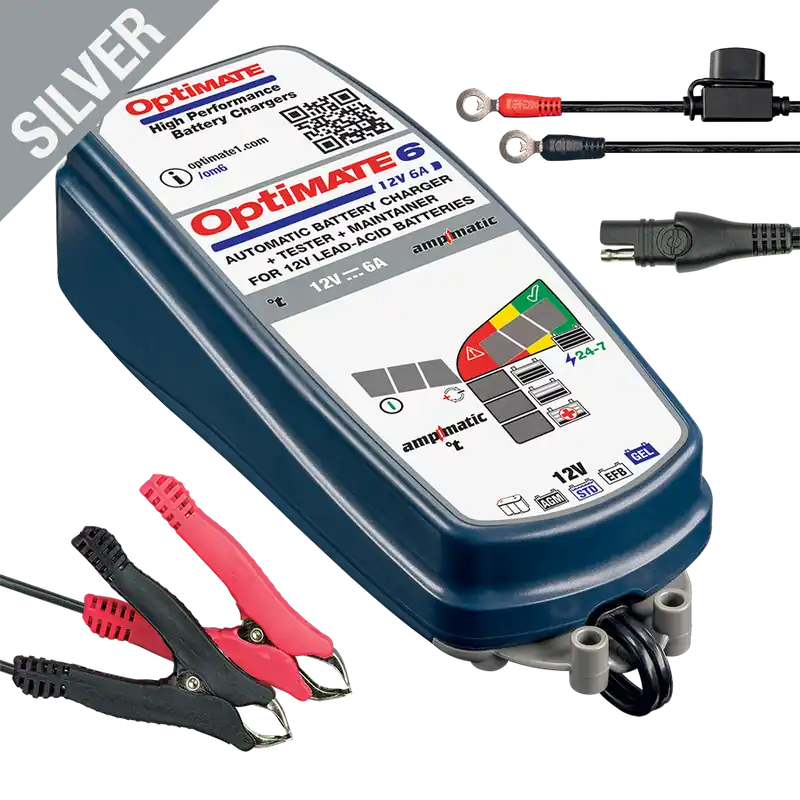 TecMate | TM-361 | OPTIMATE 6 AMPMATIC 12V 6A Best Seller