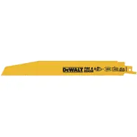 DeWALT | DW4869 | 9" 18 TPI Demolition Bi-Metal Reciprocating Saw Blade (5 pack) Special Discount