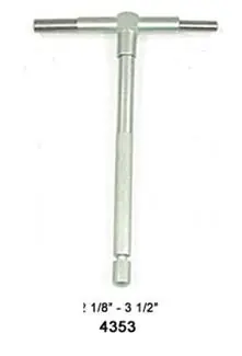 Central Tools | 4353 | Adjustable Gauge 2-1/8" to 3-1/2" by Central Tools 4353 Latest