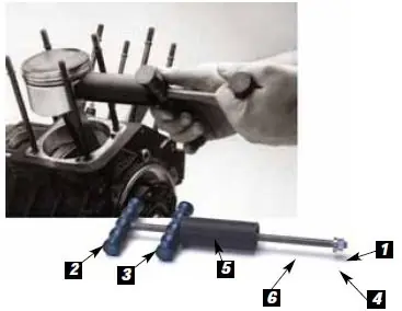 Best Choice JIMS USA | 1276 | Twin Cam Wrist Pin Remover & Installer