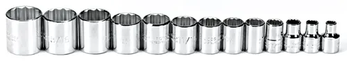 Wholesale Stanley Proto Industrial Tools | J52124 | 13-Piece 3/8" Drive 12-Point Socket Set
