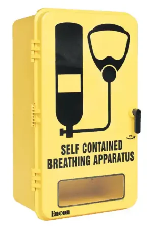 Encon Safety Products | WC11Y10B | Single SCBA Wall Case Seasonal Sale