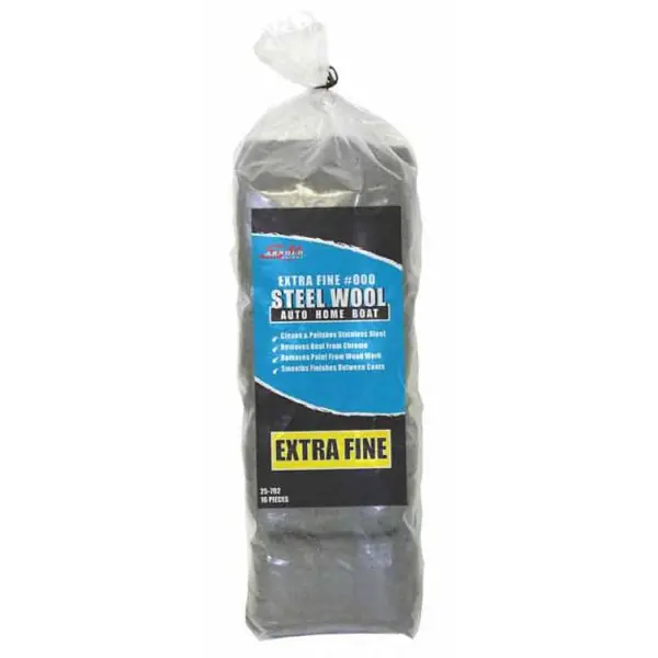 Grab Now SM Arnold | 25-792 | Steel Wool Grade 000 Extra Fine - 16 Pads/Bag