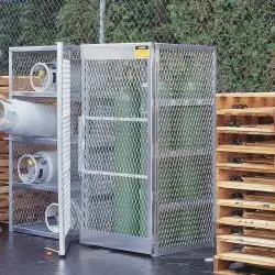 Justrite | 23006 | Aluminum Cylinder Locker - 5-10 Vertical Cheap