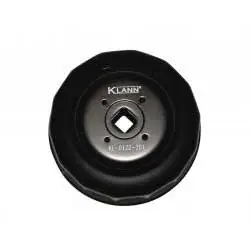 Klann Tools | KL-0122-301 | 3/8 In Dr Oil Filter Key Wrench - 74mm, 14 Flats Crafted