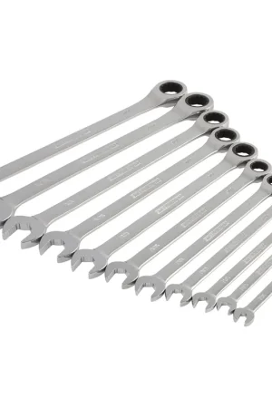 Steelman | 78981 | 11 Pc. SAE Ratcheting WRENCH SET Affordable