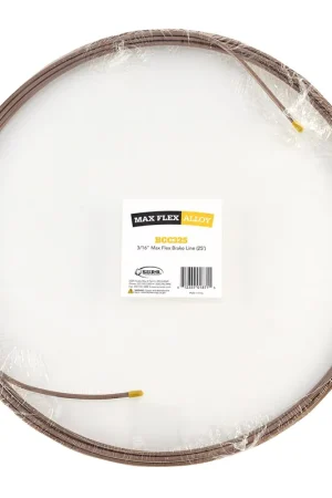 Get Yours S.U.R. and R Auto Parts | BCC325 | 3/16" Max Flex Brake Line 25'