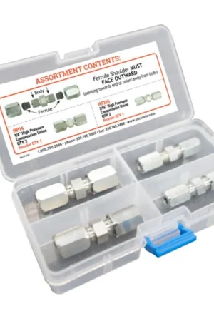 SUR and R Auto Parts | HP200 | High Pressure Compression Union Assortment Top Rated