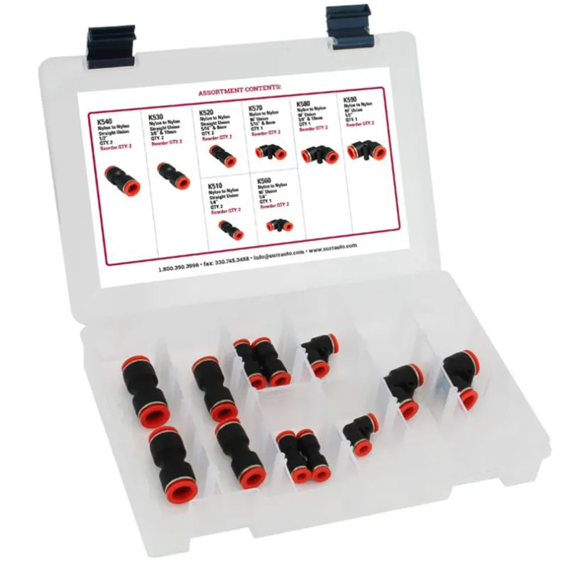 SUR and R Auto Parts | K555 | Nylon Fuel Line Union Assortment One Day Deal