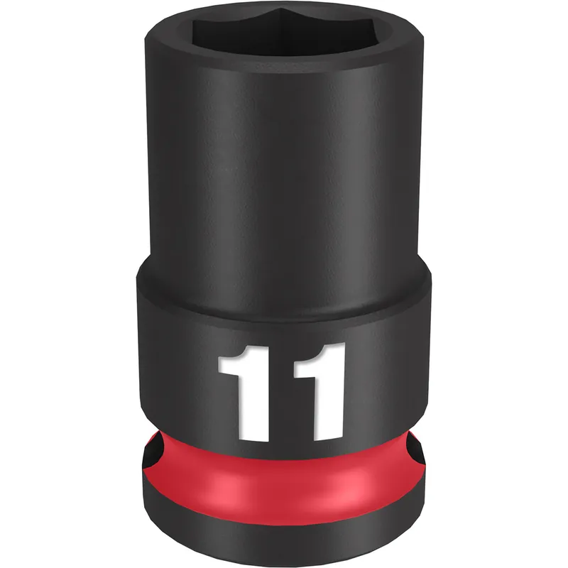 Milwaukee Electric Tools | 49-66-6135 | SHOCKWAVE Imp Duty 3/8"Dr 11MM Std 6PT Socket Seasonal Sale