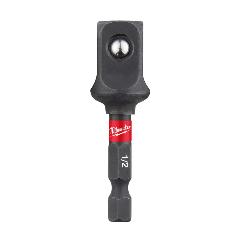 Buy Online Milwaukee Electric Tools | 48-32-5034 | SHOCKWAVE 1/4 in. Hex to 1/2 in. Squa Socket Adapt