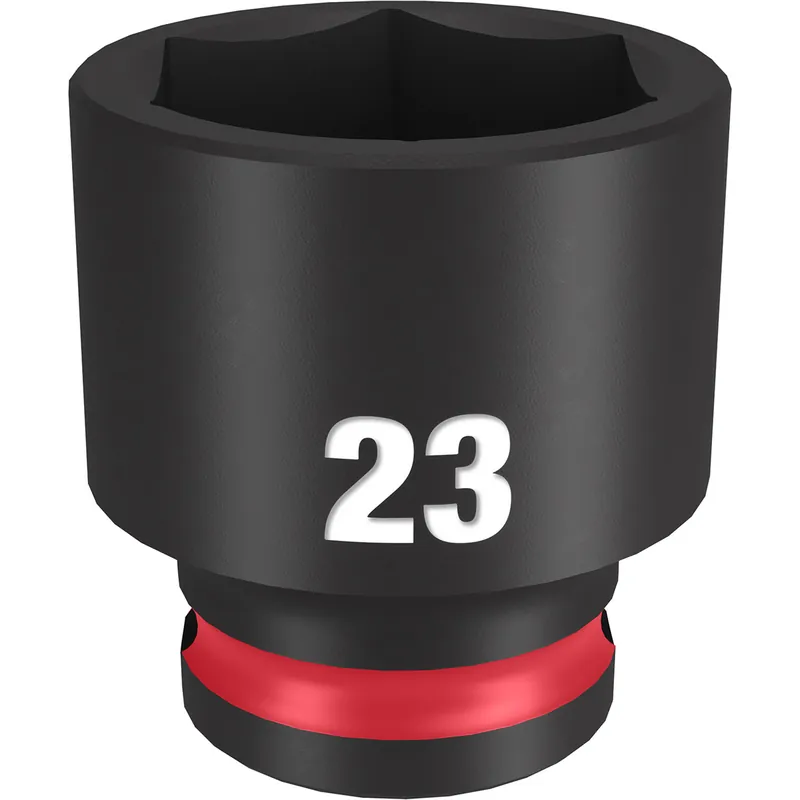 Milwaukee Electric Tools | 49-66-6146 | SHOCKWAVE Imp Duty 3/8"Dr 23MM Std 6PT Socket Fresh Stock