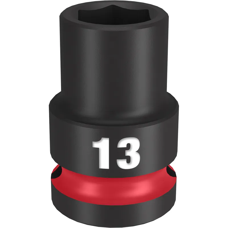 Milwaukee Electric Tools | 49-66-6245 | SHOCKWAVE Imp Duty 1/2"Dr 13MM Std 6PT Socket Cheap