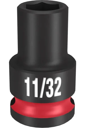 While Supplies Last Milwaukee Electric Tools | 49-66-6103 | SHOCKWAVE Imp Duty 3/8" Dr 11/32" Std 6PT Socket