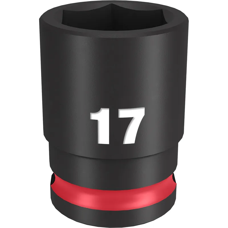 Place Order Milwaukee Electric Tools | 49-66-6141 | SHOCKWAVE Imp Duty 3/8"Dr 17MM Std 6PT Socket