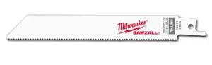 Milwaukee Electric Tools | 48-00-5182 | 14 TPI 6" (5 Pk) Super Sawzall Exclusive
