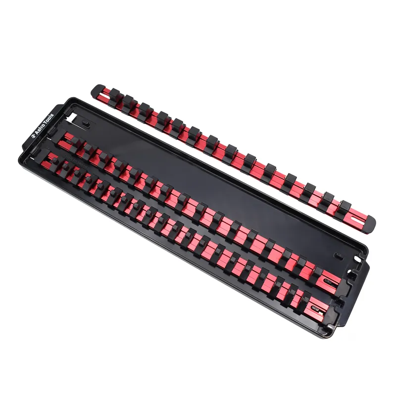 Hot Deal Astro Pneumatic | 9023R | 50PC RED SCKT TRAY