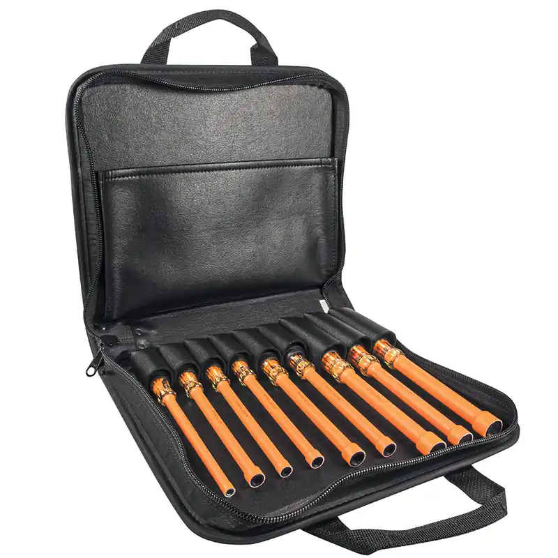 Klein Tools | 33524 | Klein Tools 1000V Insulated Nut Driver Set, 9-Piece Trending