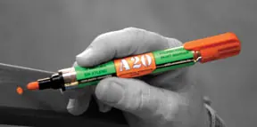 U Mark Inc | 10701 | BLK PAINT MARKER W/REV TIP Sale