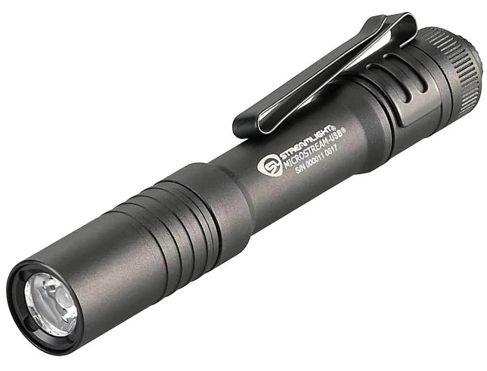 Warranty Included Streamlight, Inc | 66601 | MICROSTREAM USB RECH - BLK