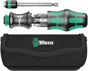 Seasonal Sale Wera Tools | 05051024001 | Bayoneting Screwdriver with pouch, 7 pieces