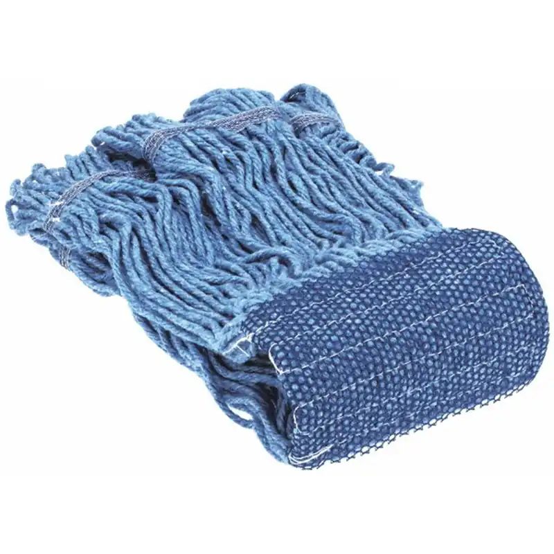 Alemite | 08625386 | 5" Blue Head Band, Small Blended Fiber Loop End Mop Head Don’t Miss Out