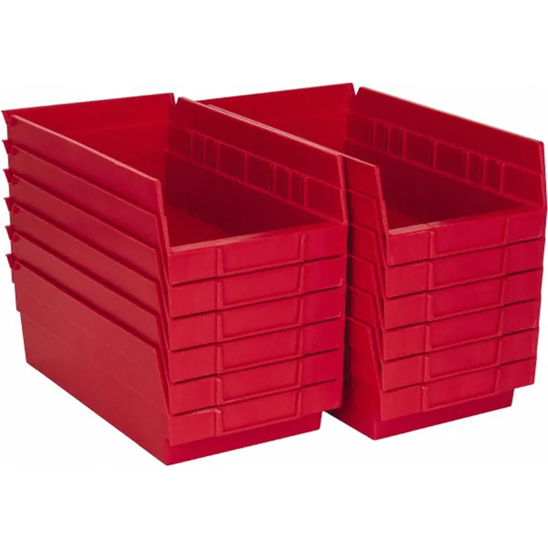 Best Seller Alemite | 89827083 | Shelf Bin, Red, 4 inH x 11 5/8 inL x 6 5/8 inW, 1EA