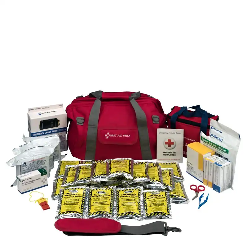 Worldwide Shipping First Aid Only | 90489 | Emergency Prep 24 Person Large Fabric Bag