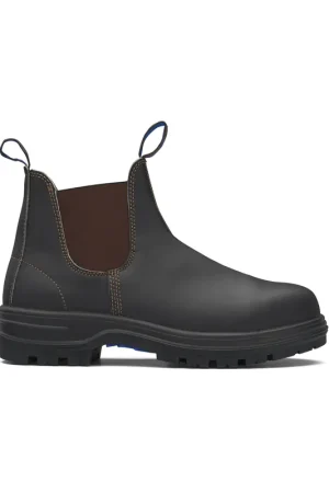 Blundstone | 140-090 | Blundstone 140 Steel Toe Elastic Side Slip-On Boots, Water Resis New Release
