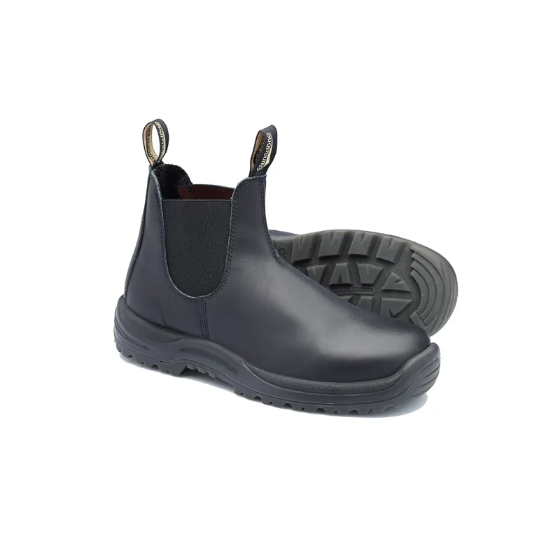 Blundstone | 179-095 | Steel Toe Slip-On Elastic Side Boots w/ Kick Guard, Black Best Choice