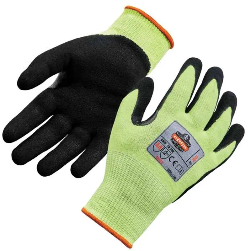 Ergodyne | 17815 | 7041 XL Lime Nitrile-Coated Level 4 Cut Gloves Seasonal Sale