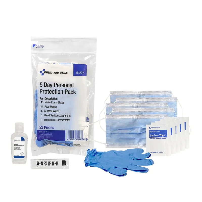 Best Seller First Aid Only | 91227 | 5-Day Personal Protection Kit