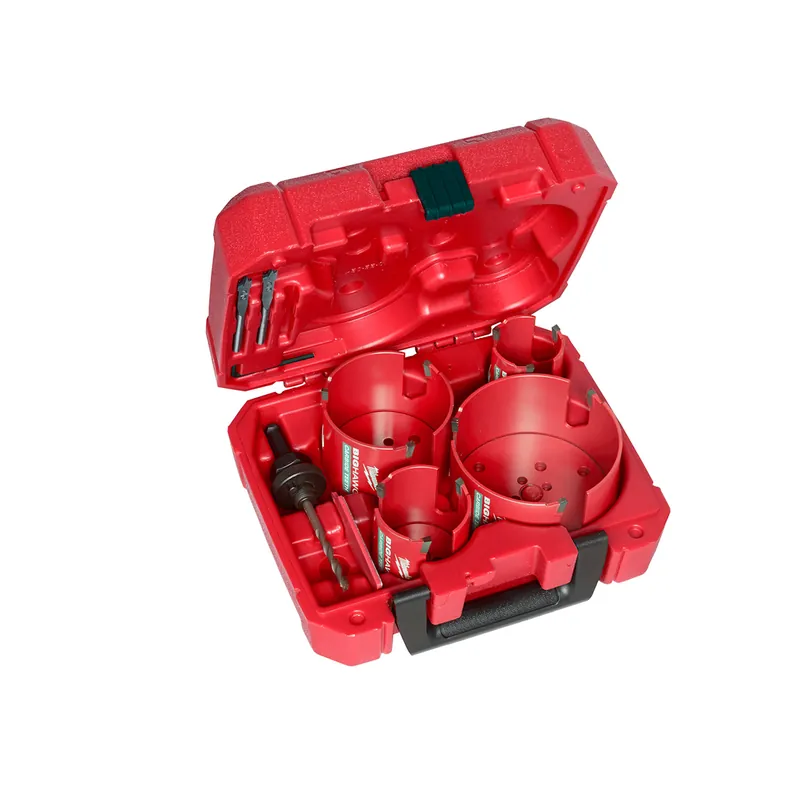 Crafted Milwaukee Electric Tools | 49-56-9285 | BIG HAWG with Carbide Teeth Kit - 8PC