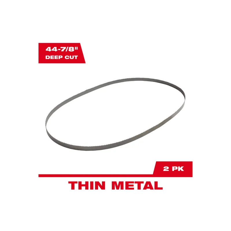 Milwaukee Electric Tools | 48-39-0524 | 18 TPI Standard Deep Cut Portable Band Saw Blade 2 Brand New
