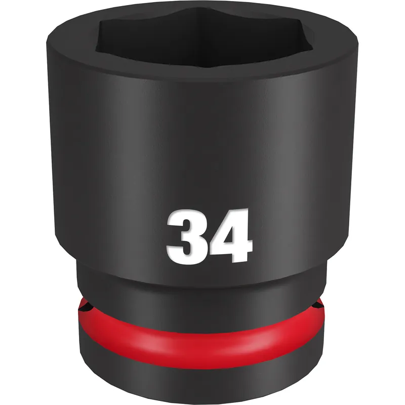 Bulk Order Milwaukee Electric Tools | 49-66-6372 | SHOCKWAVE Imp Duty 3/4"Dr 34MM Std 6-PT Socket