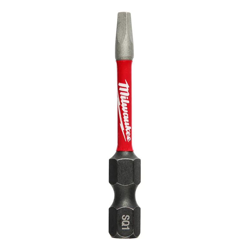 Milwaukee Electric Tools | 48-32-4771 | SHOCKWAVE 2? Impact Square Recess #1 Power Bits (B Price Drop