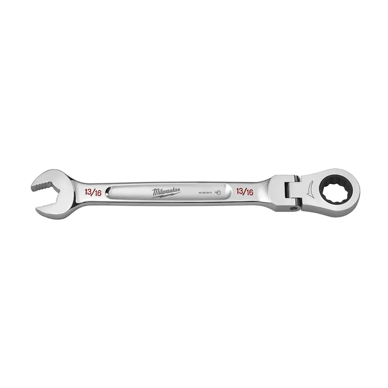 Milwaukee Electric Tools | 45-96-9819 | 13/16" Flex Head Ratcheting Combination Wrench Best Seller