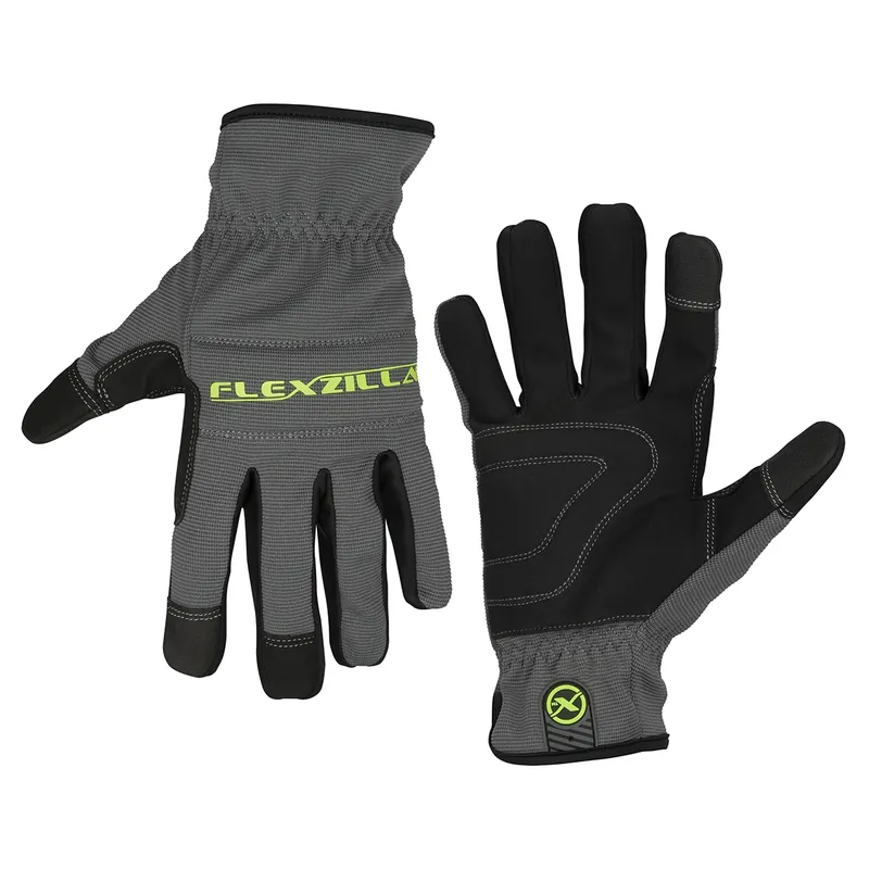 Legacy Manufacturing | GH100M | Gloves Synth Leather Black/Gray M Free Shipping