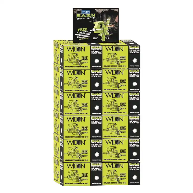 Bargain Wilton Corporation | 11128BHS | 12PC Stacker 6.5" Utility Vise w Free BASH Hammer